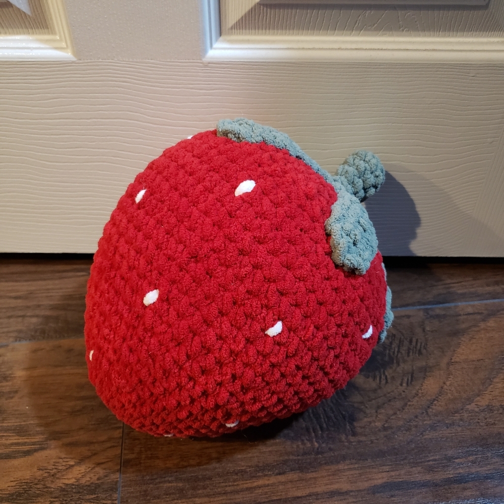 Strawberry Crochet Plush